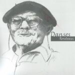 Portrait sur commande d'après photo. Tableau au crayon sur livre. Composition par Sylvie Forestier