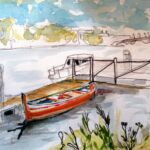 Aquarelle sur le vif Bayonne